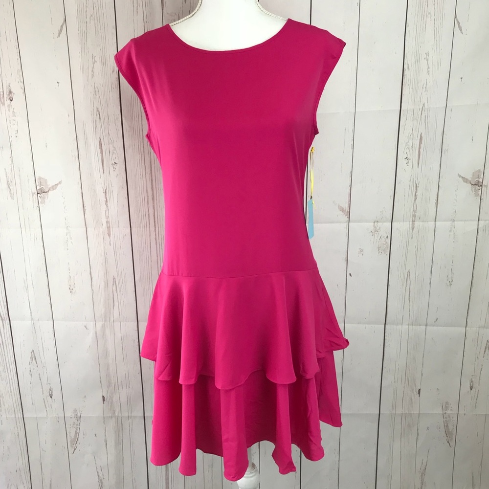 CeCe By Cynthia Steffe Pink Sheath Dress Size 6